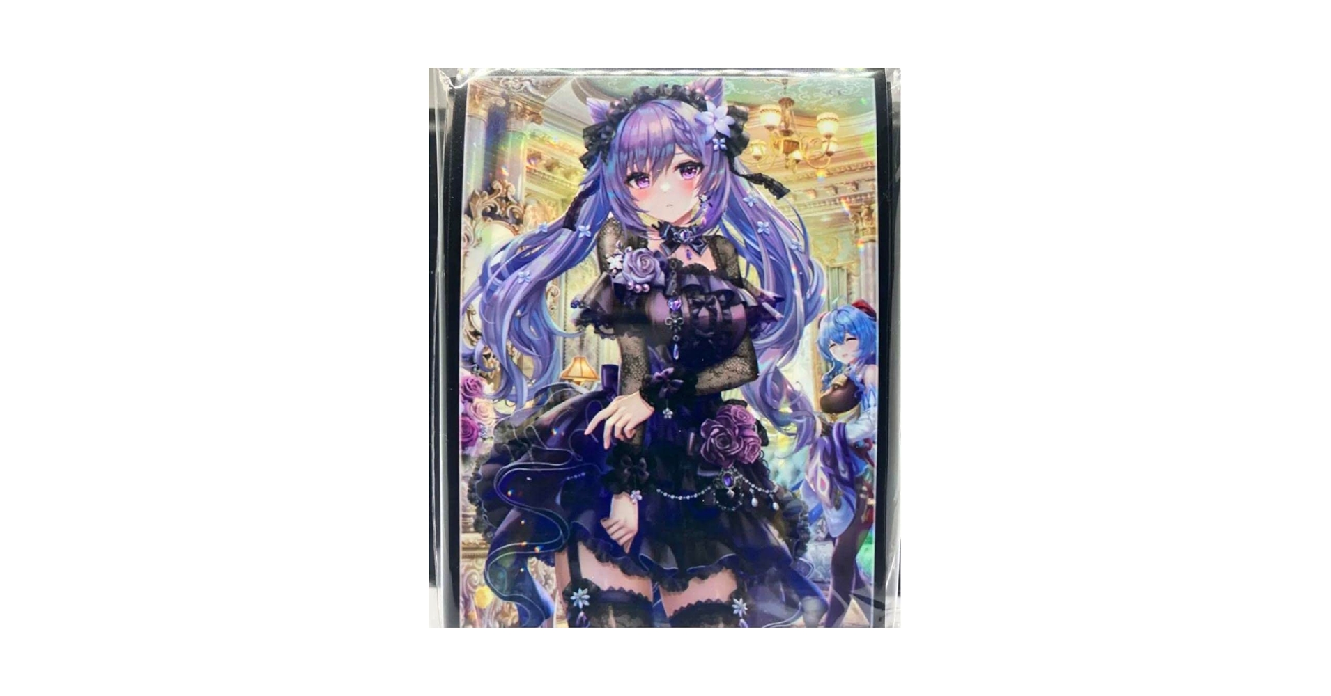 Amazon.co.jp: 原神 刻晴 スリーブ ゴスロリ ミッドナイトブルー